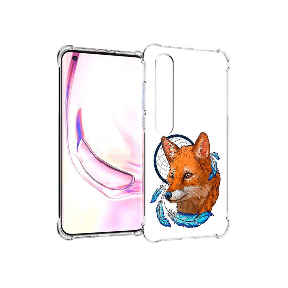 

Чехол MyPads Tocco для Xiaomi Mi 10 Pro лиса и ловец снов (PT144585.295.438), Прозрачный, Tocco