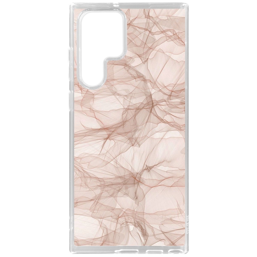 

Чехол-накладка Krutoff Clear Case Абстракт 5 для Samsung Galaxy S22 Ultra, Прозрачный