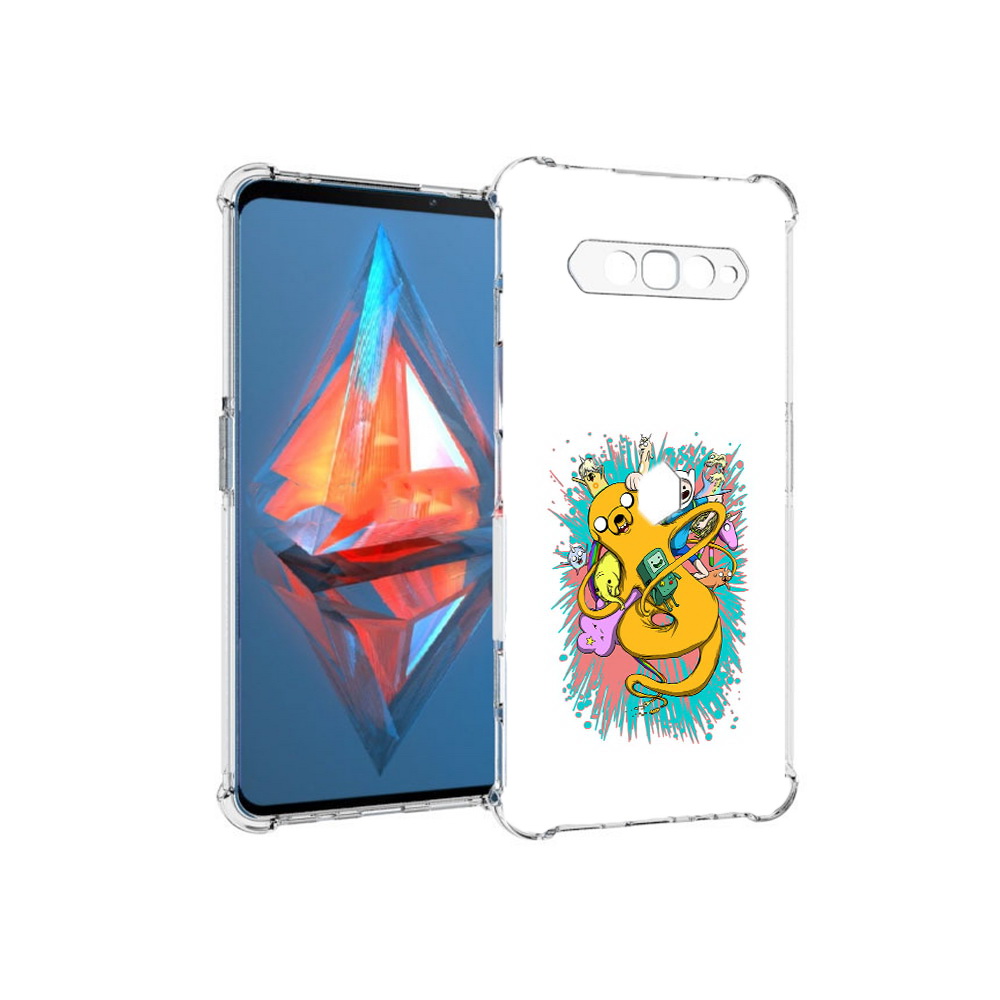 

Чехол MyPads Tocco для Xiaomi Black Shark 4 время приключений рисунок (PT162389.266.276), Прозрачный, Tocco