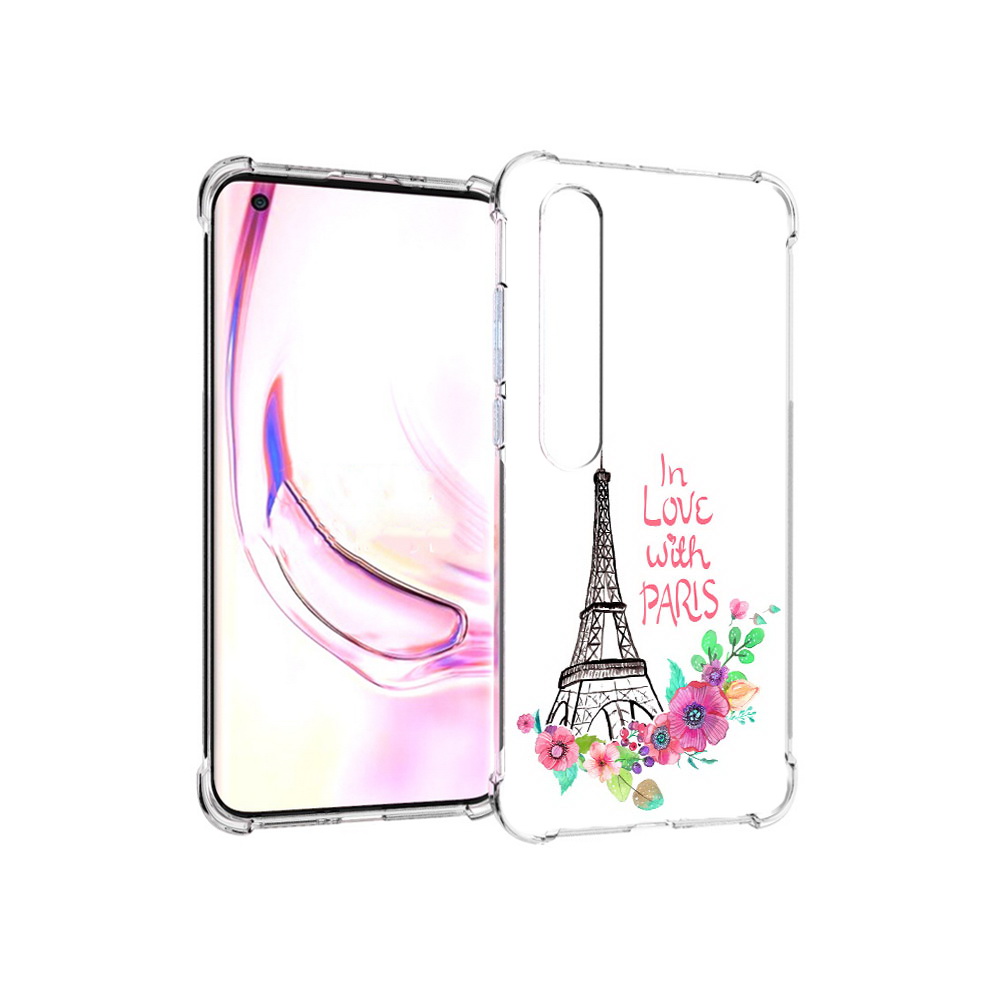 

Чехол MyPads Tocco для Xiaomi Mi 10 Pro любимый париж (PT144585.295.452), Прозрачный, Tocco