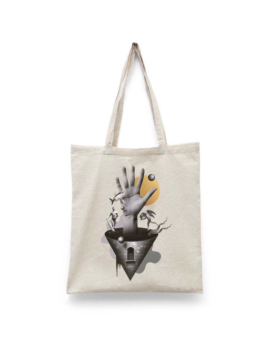 

Шоппер унисекс Каждому Своё Абстракция/Минимализм/Арт STAB33, белый, Абстракция/Минимализм/Арт STAB33