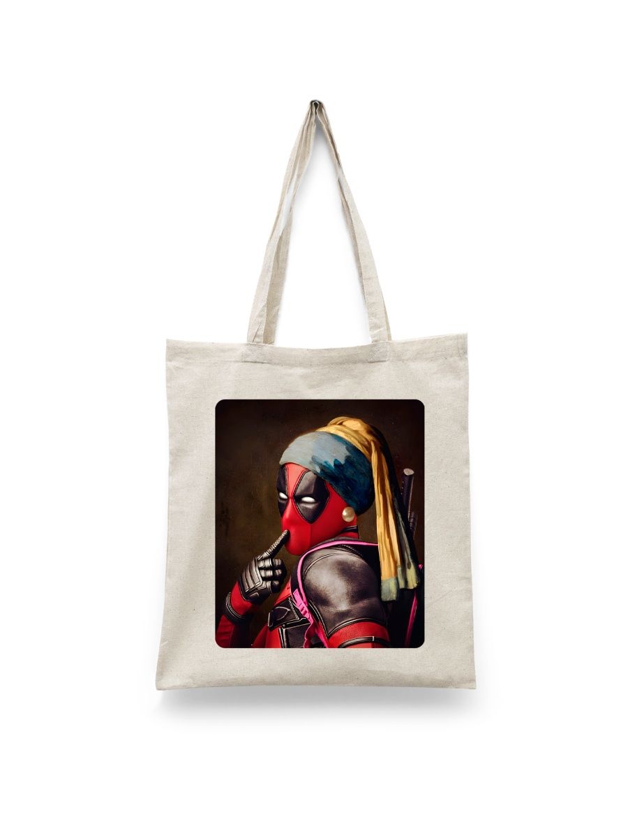 

Шоппер унисекс Каждому Своё Дэдпул/Deadpool STAT92, белый, Дэдпул/Deadpool STAT92