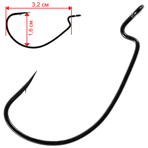 

Крючки Owner 11679 1/0 (7шт.), Owner 11679 1/0 (7шт.)