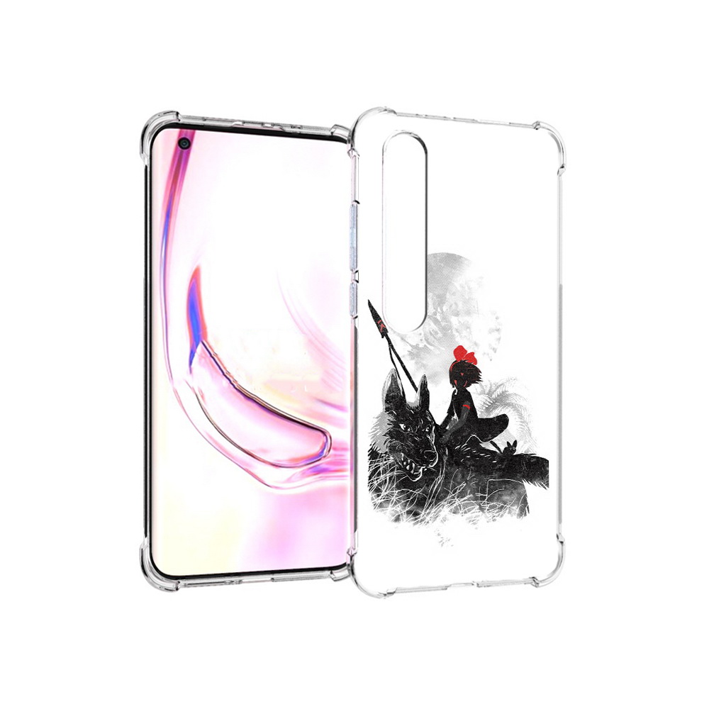

Чехол MyPads Tocco для Xiaomi Mi 10 Pro мононоке (PT144585.295.481), Прозрачный, Tocco
