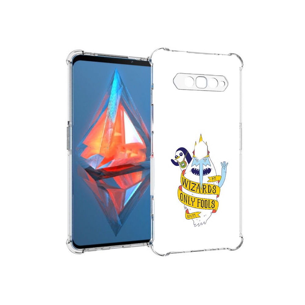 

Чехол MyPads Tocco для Xiaomi Black Shark 4 время приключений снежный король, Прозрачный, Tocco