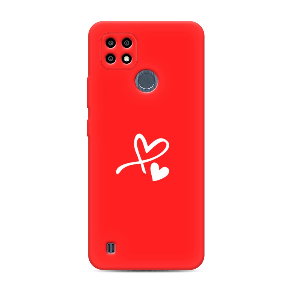 

Чехол Awog на Realme C21Y/C25Y "Сердечко минимализм"