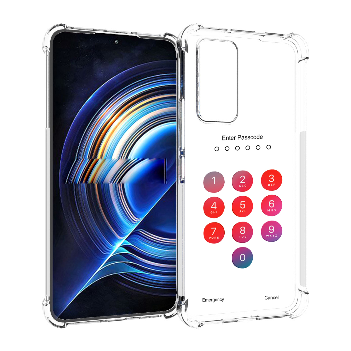 

Чехол MyPads введите-пароль для Tecno Camon 19 Neo, Прозрачный, Tocco
