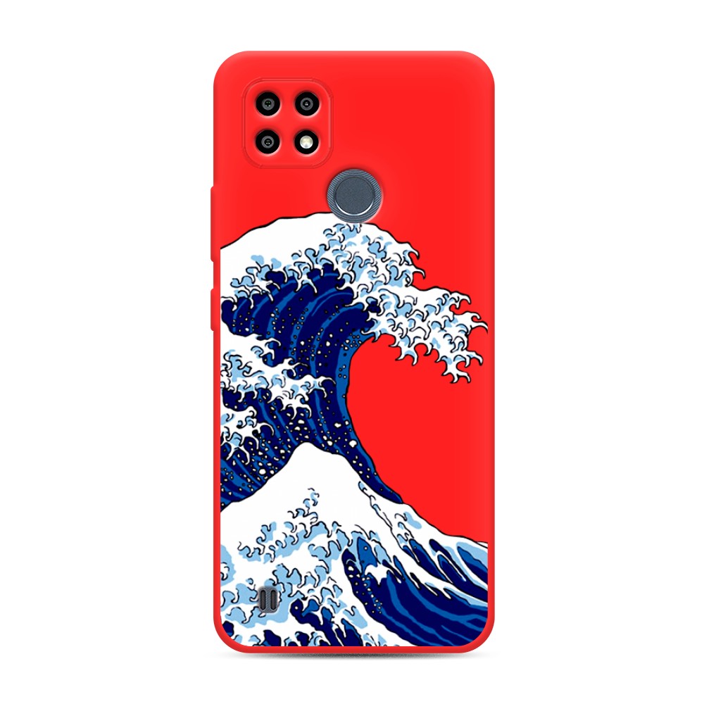 

Чехол Awog на Realme C21Y/C25Y "Волна в Канагаве"