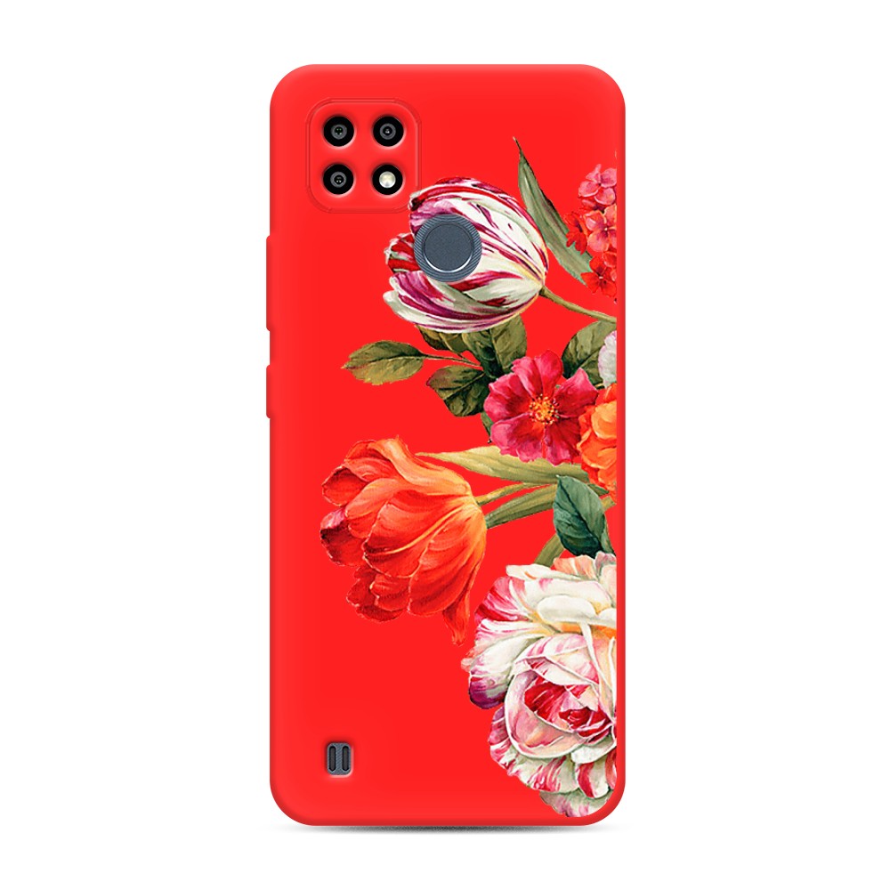 

Чехол Awog на Realme C21Y/C25Y "Весенний букет"
