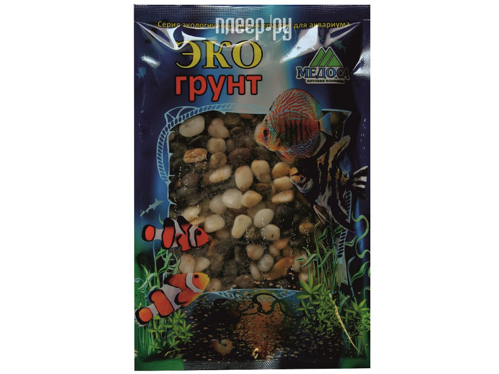 

Галька Эко грунт Феодосия №2 10-15mm 3.5kg г-0045