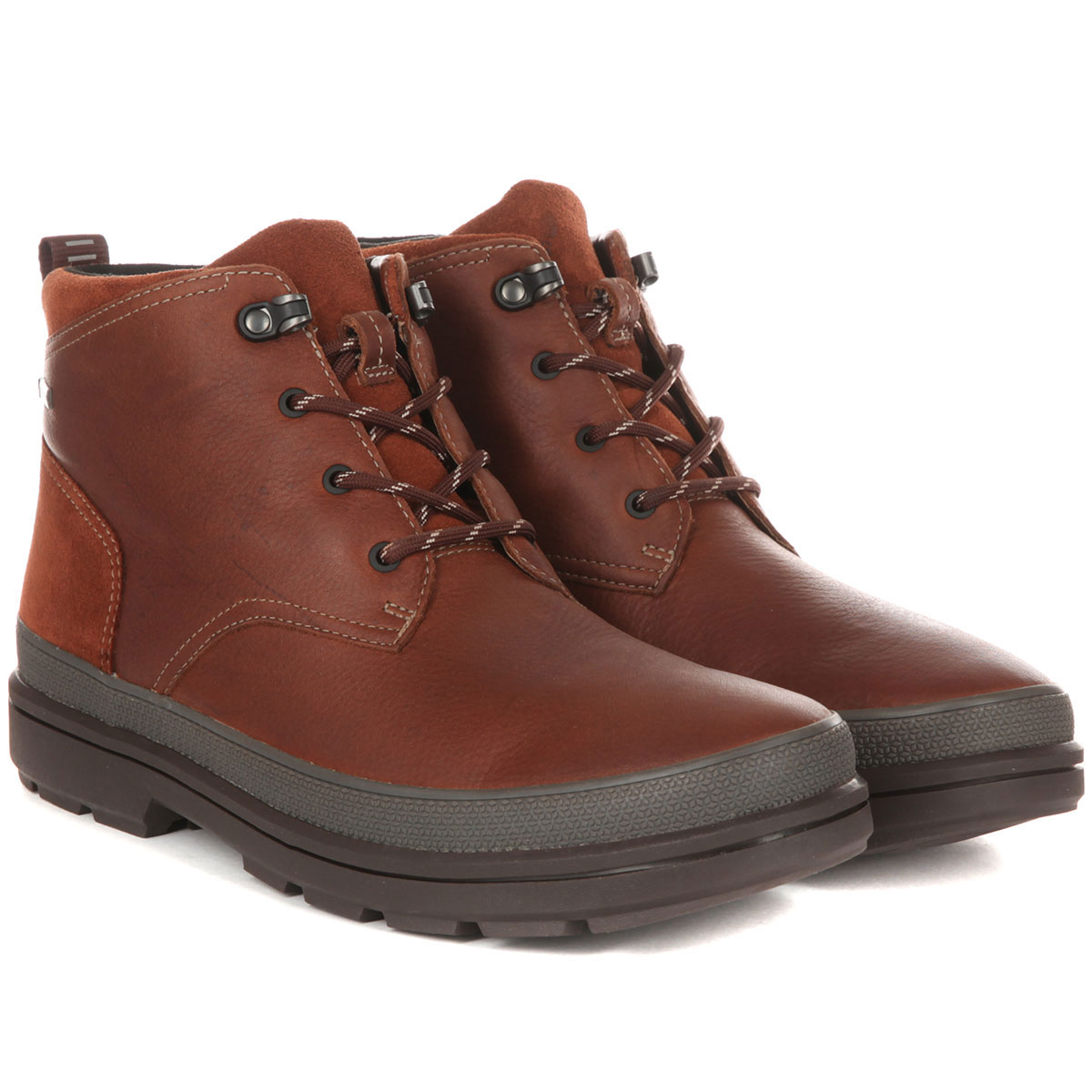 

Ботинки мужские Clarks RushwayMid GTX коричневые 42 EU, RushwayMid GTX
