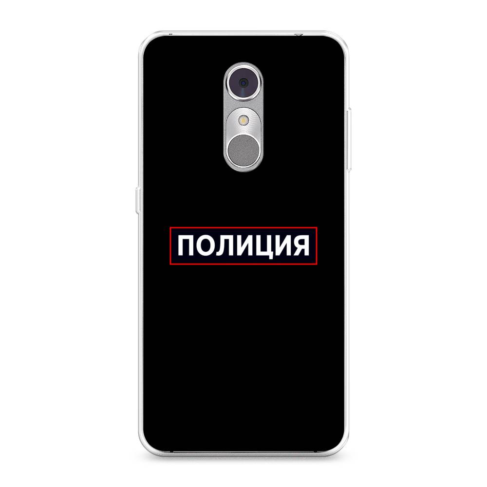 

Чехол Awog на ZTE Blade A910 / ЗТЕ Блэйд A910 "Police logo", Разноцветный, 131850-5