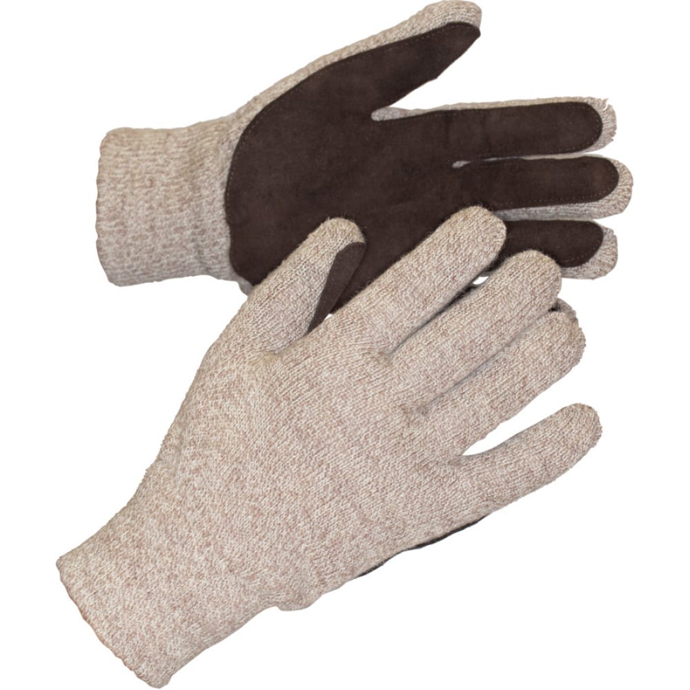 фото Armprotect перчатки полушерстяные со спилковым наладонником wfs300 р11 п1780-6 46311621904