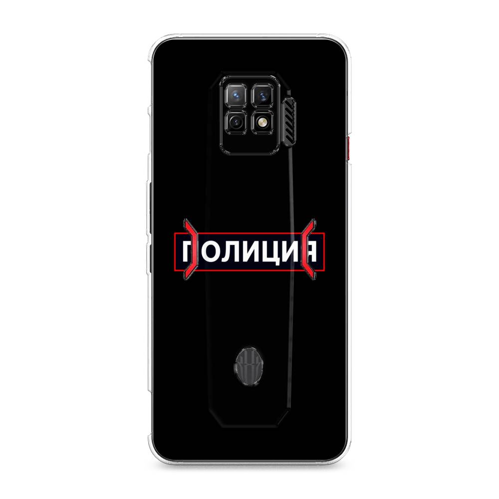 

Чехол Awog на ZTE Nubia Red Magic 7 Pro / ЗТЕ Нубиа Ред Мэджик 7 Pro "Police logo", Разноцветный, 136050-5