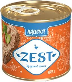 фото Паштет zest сливочный с гусиной печенью