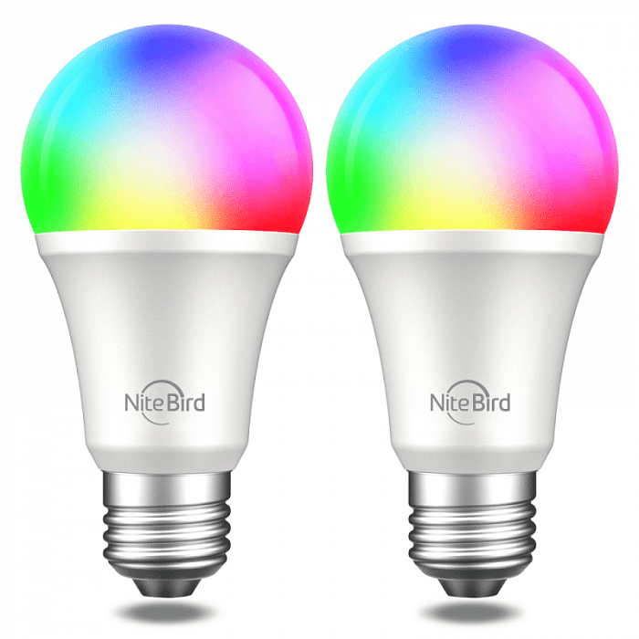 Набор ламп Gosund Nitebird Smart Bulb E27 RGB 2 pcs (WB4)