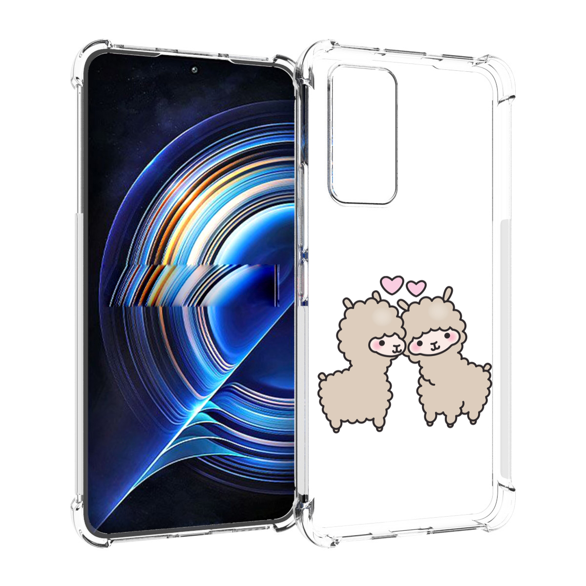 

Чехол MyPads влюбленные-барашки для Tecno Camon 19 Neo, Прозрачный, Tocco