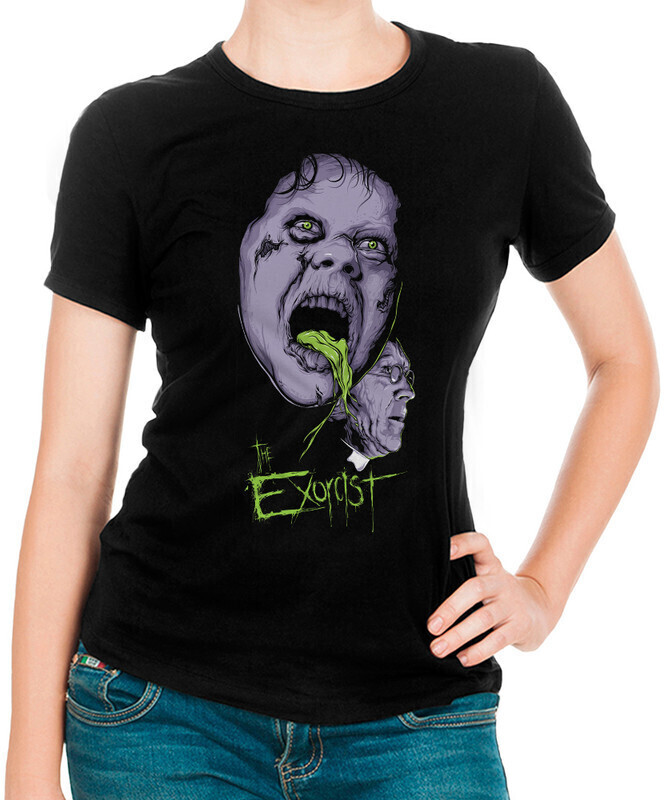 

Футболка женская Dream Shirts The Exorcist Женская 10009261 черная XL, The Exorcist Женская 10009261