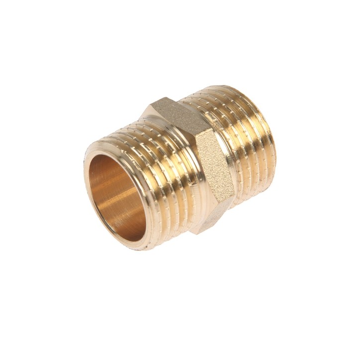 

Ниппель ZEIN, 1/2", наружная резьба, латунь (10 шт)