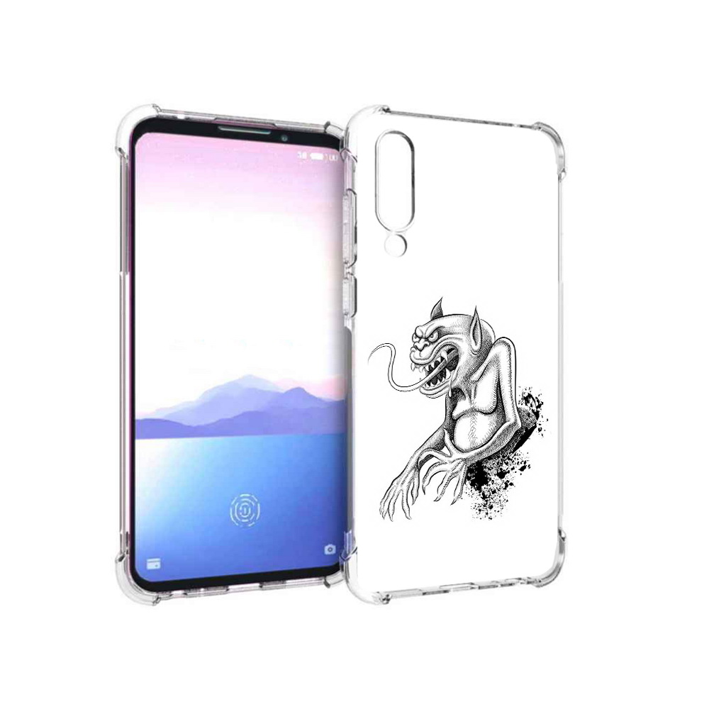 

Чехол MyPads Tocco для Meizu 16XS чорт (PT136345.89.692), Прозрачный, Tocco