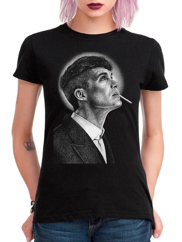 

Футболка женская Dream Shirts Томас Шелби - Острые Козырьки Женская 10009321 черная XS, Томас Шелби - Острые Козырьки Женская 10009321