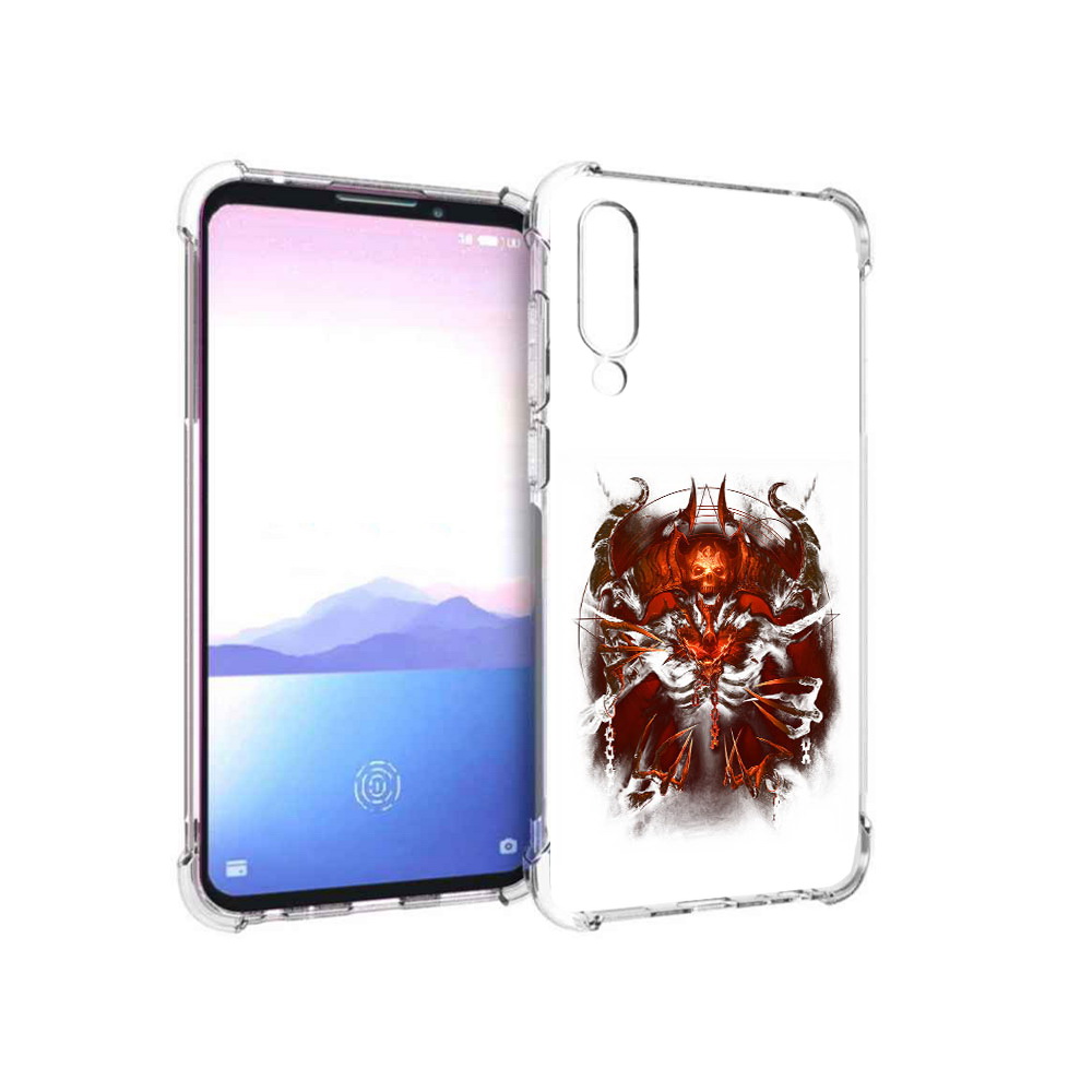 

Чехол MyPads Tocco для Meizu 16XS яркий демон (PT136345.89.708), Прозрачный, Tocco