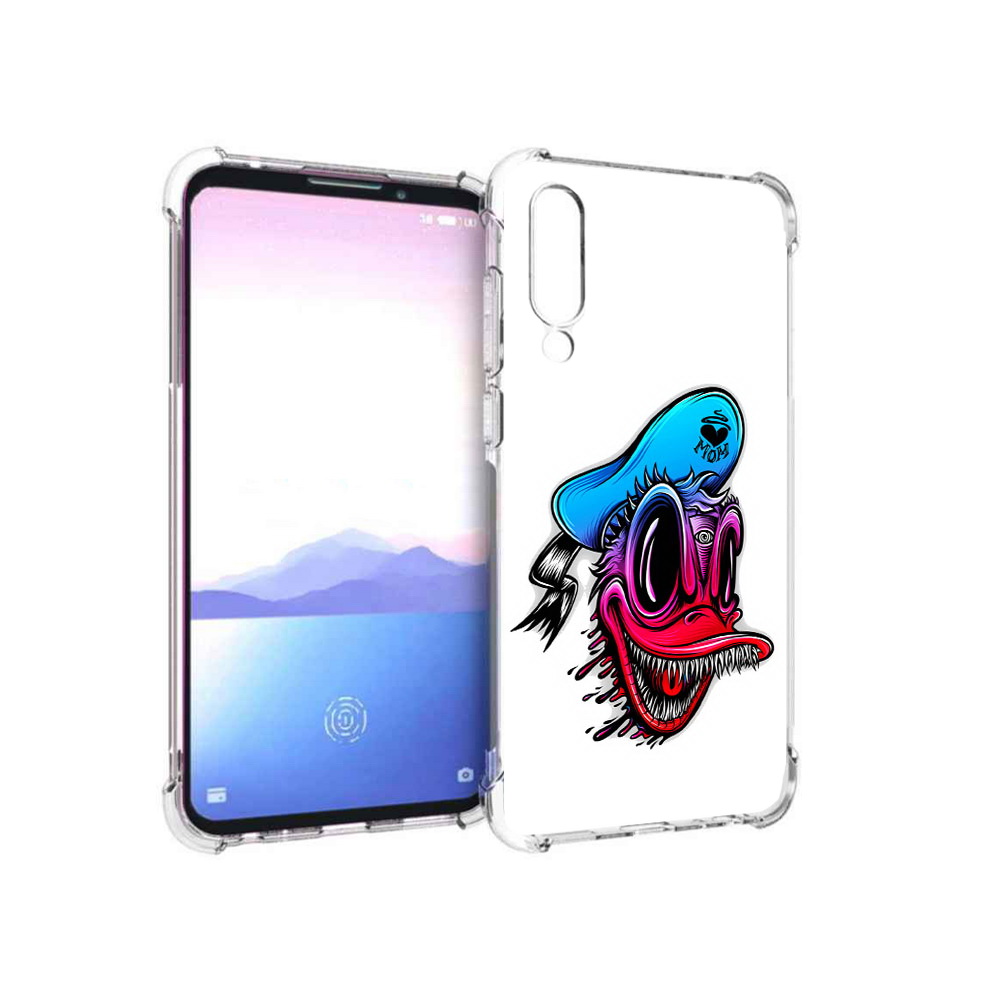 

Чехол MyPads Tocco для Meizu 16XS Дональд (PT136345.89.71), Прозрачный, Tocco