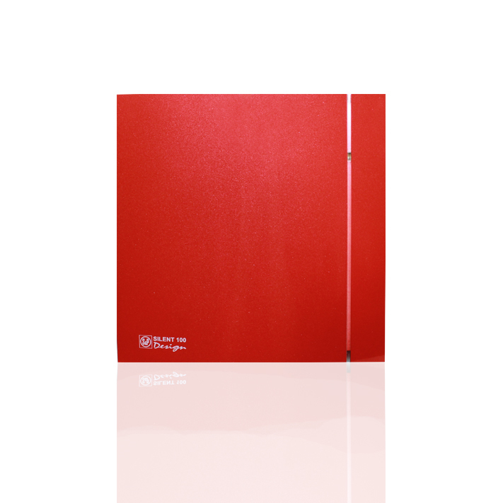 Вентилятор накладной Soler&Palau Silent 100 CHZ Design S100CHZ.D ECOWATT Red