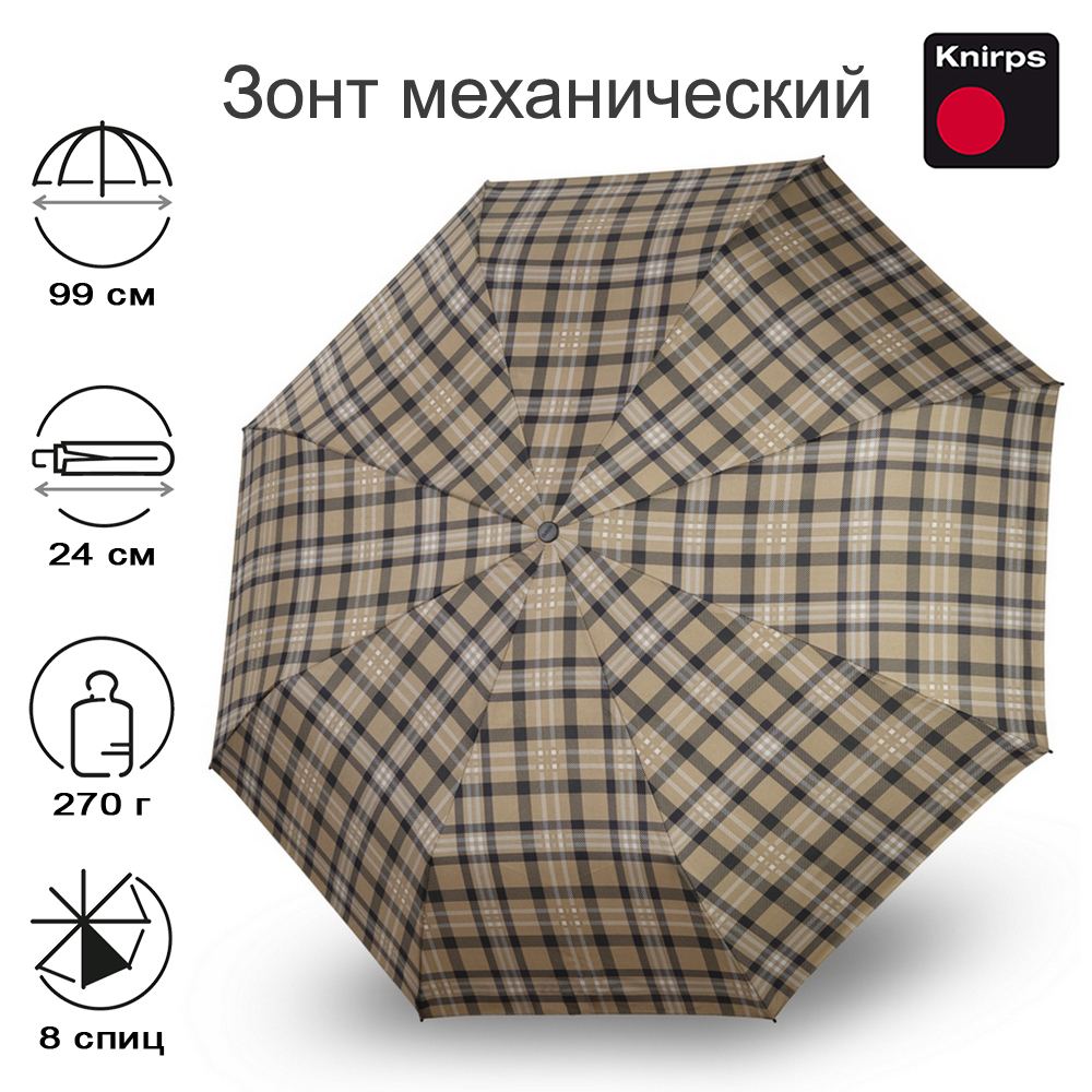 Зонт унисекс Knirps A.050 Medium Manual 2PICNIC