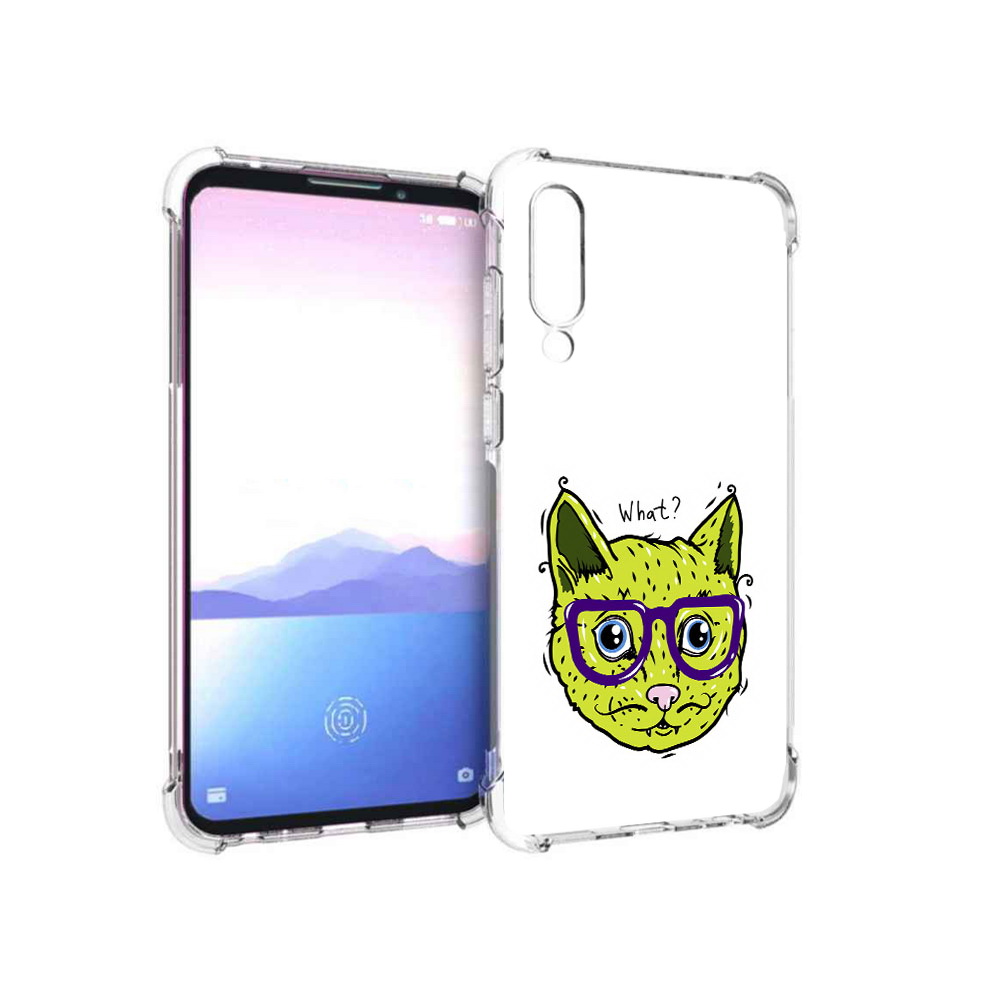 

Чехол MyPads Tocco для Meizu 16XS Зеленый кот (PT136345.89.86), Прозрачный, Tocco
