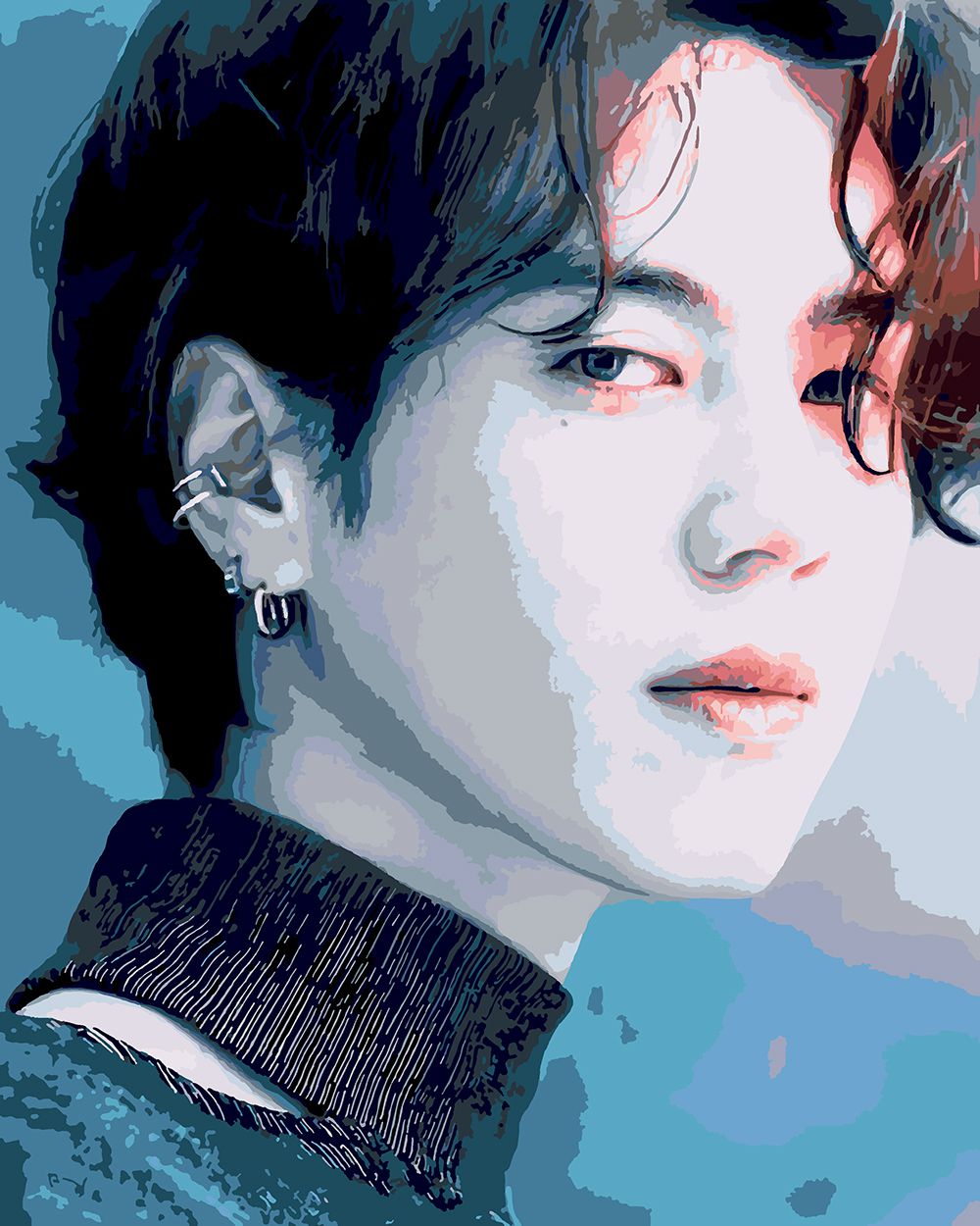 

Картина по номерам Красиво Красим GOT7 Kim Yugyeom, 90 х 100 см, GOT7 Kim Yugyeom