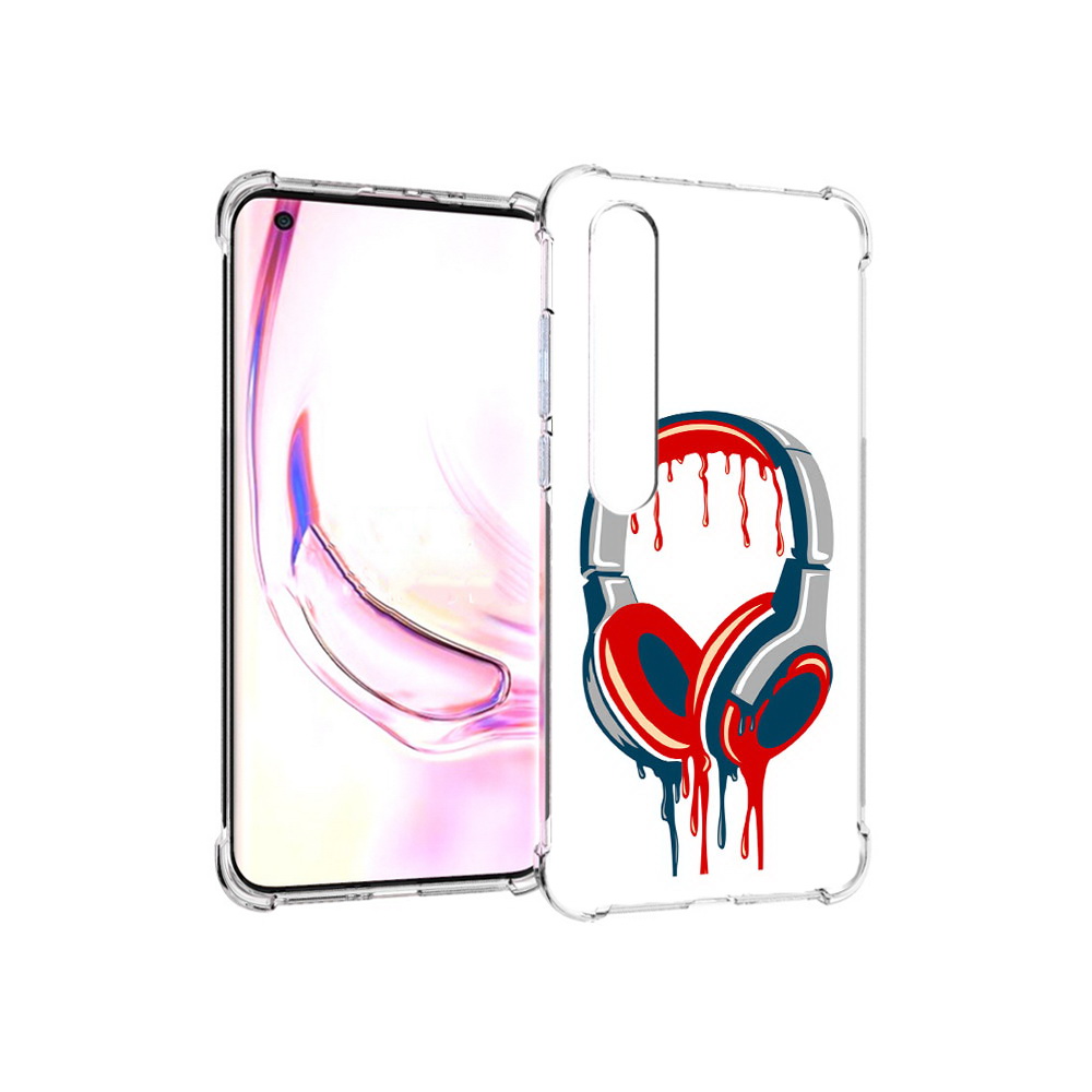 

Чехол MyPads Tocco для Xiaomi Mi 10 Pro не делай громко (PT144585.295.517), Прозрачный, Tocco