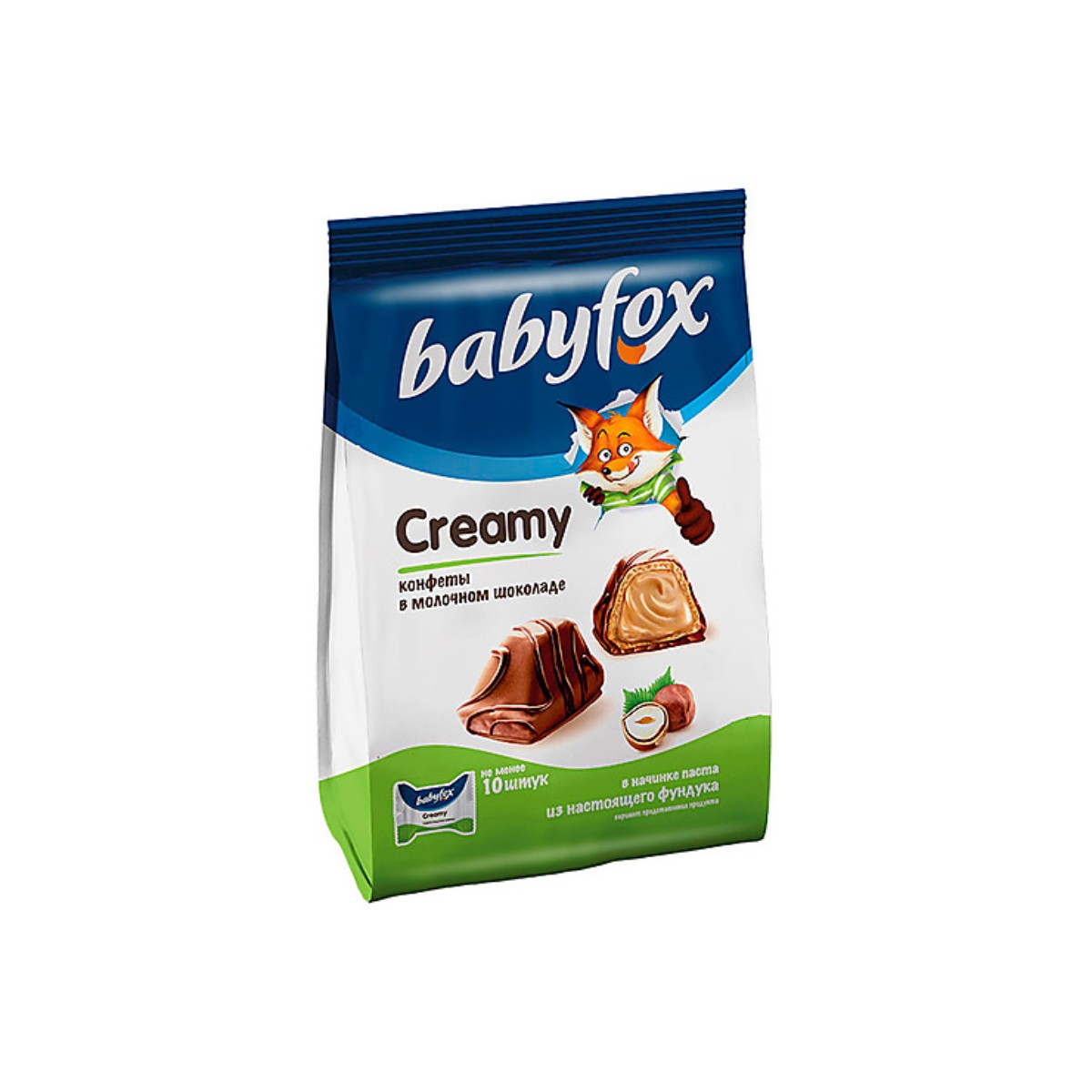 конфеты BabyFox вафельные Creamy, 3 шт по 100 г