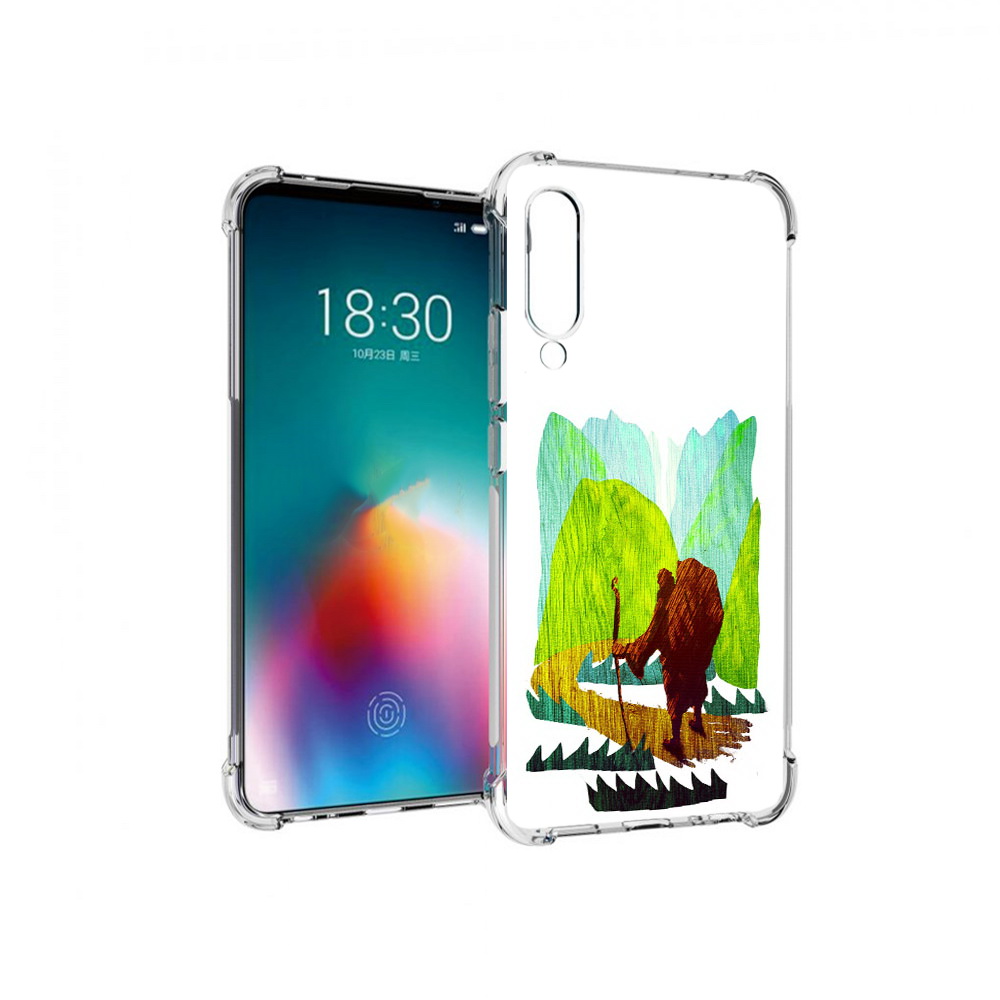 

Чехол MyPads Tocco для Meizu 16T Лесная тропа (PT144619.90.106), Прозрачный, Tocco