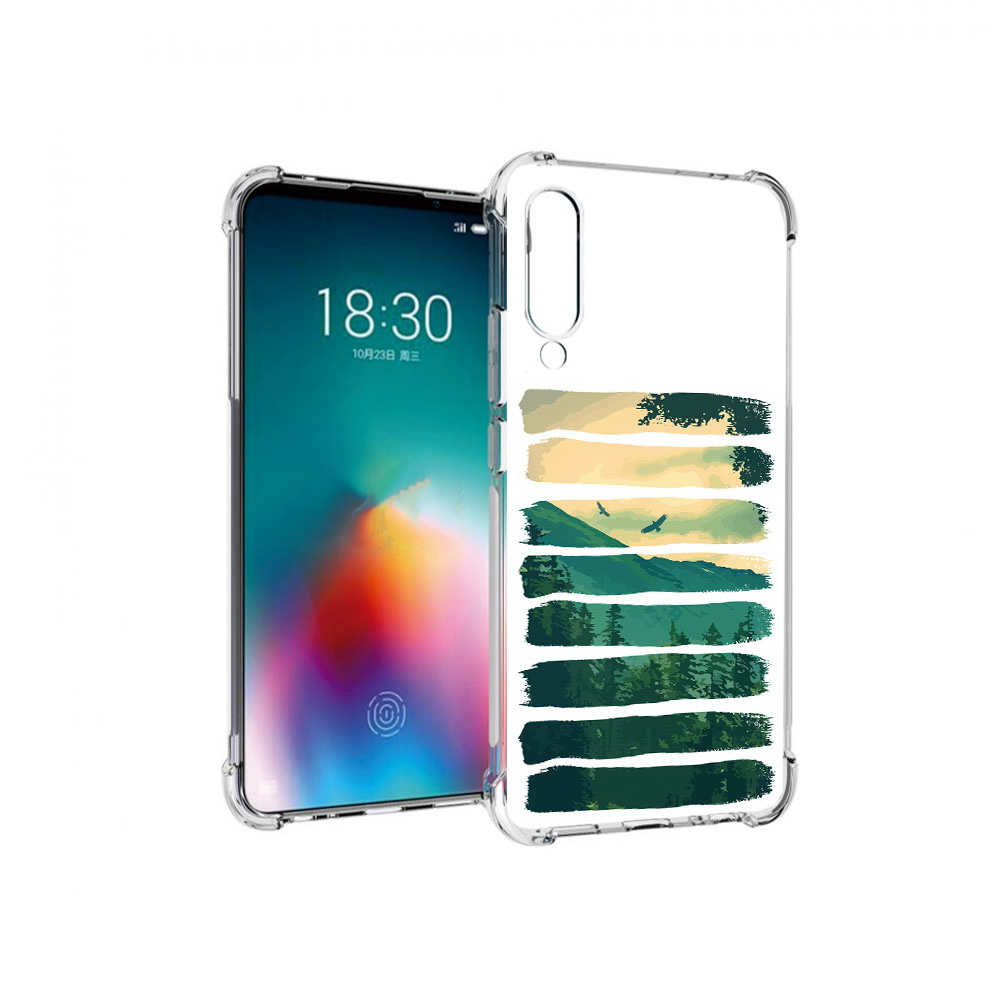 

Чехол MyPads Tocco для Meizu 16T Лесная чаща (PT144619.90.107), Прозрачный, Tocco