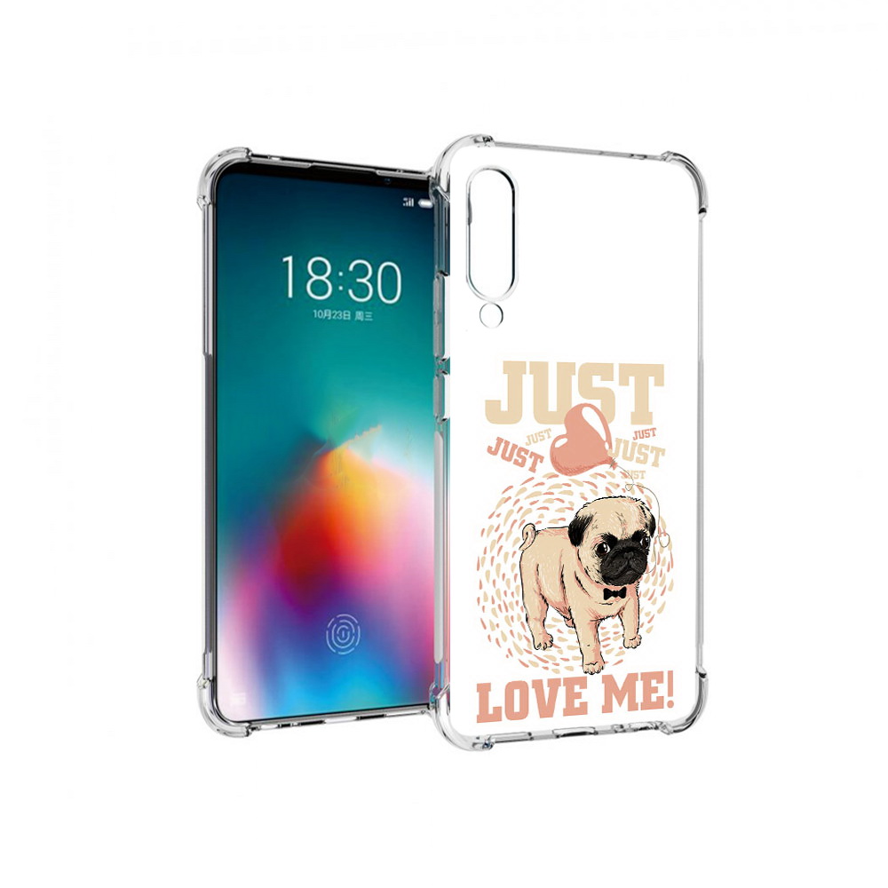 

Чехол MyPads Tocco для Meizu 16T Люби меня (PT144619.90.109), Прозрачный, Tocco