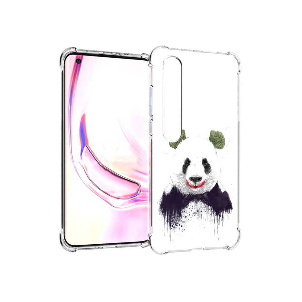 

Чехол MyPads Tocco для Xiaomi Mi 10 Pro панда джокер (PT144585.295.533), Прозрачный, Tocco