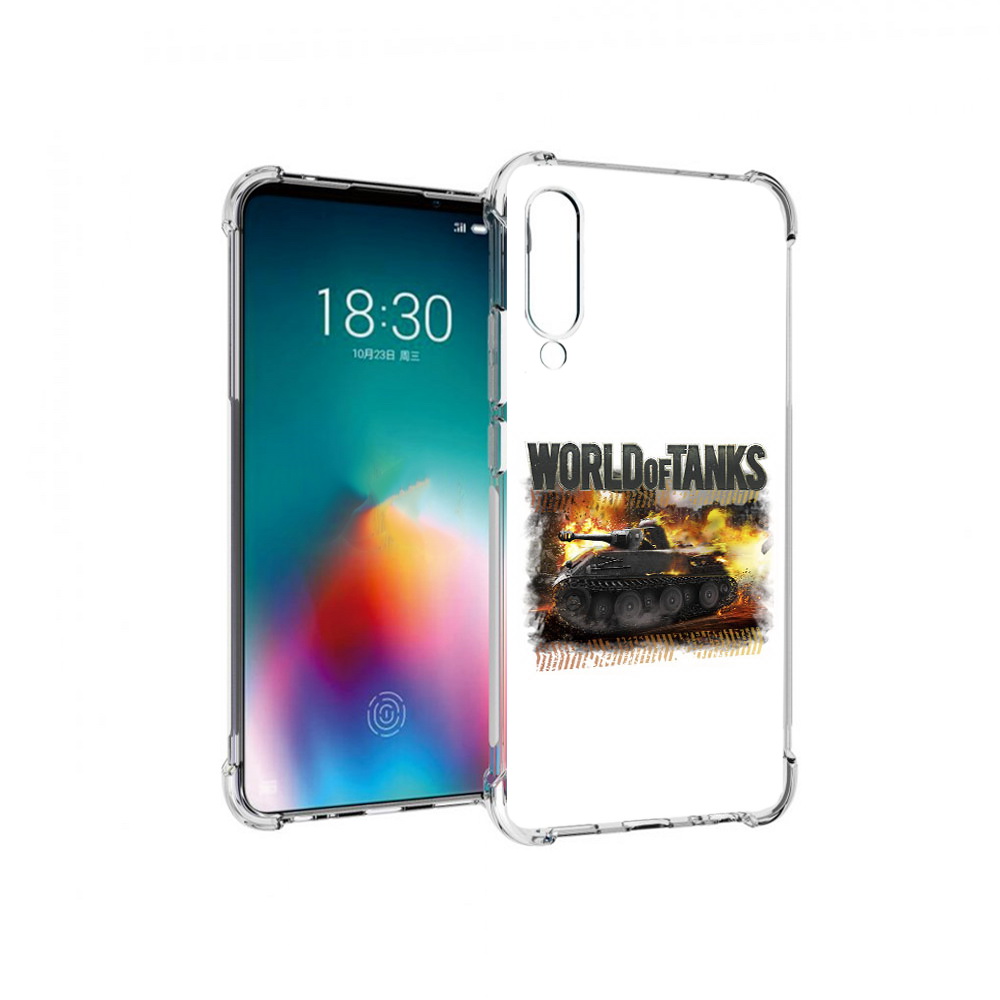 

Чехол MyPads Tocco для Meizu 16T Мир танков-2 (PT144619.90.118), Прозрачный, Tocco