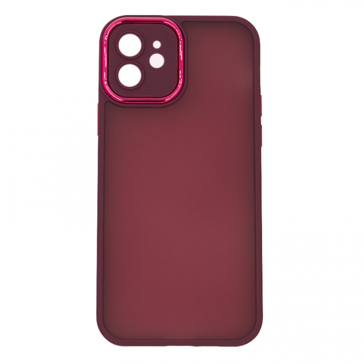 

Противоударный чехол для iPhone 12 Lifeproof Burgundy, Бордовый