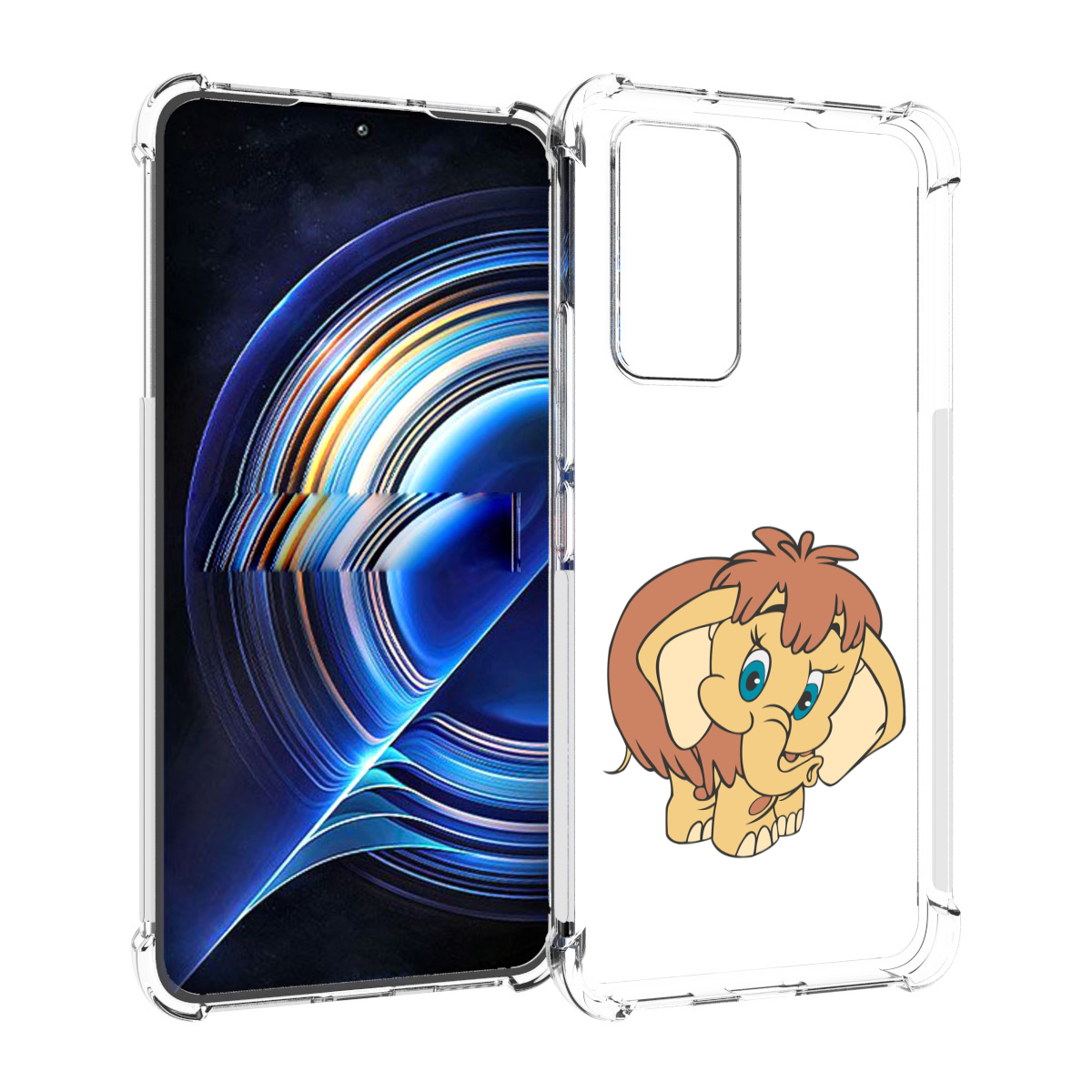 

Чехол MyPads волосатый-слоник детский для Tecno Camon 19 Neo, Прозрачный, Tocco