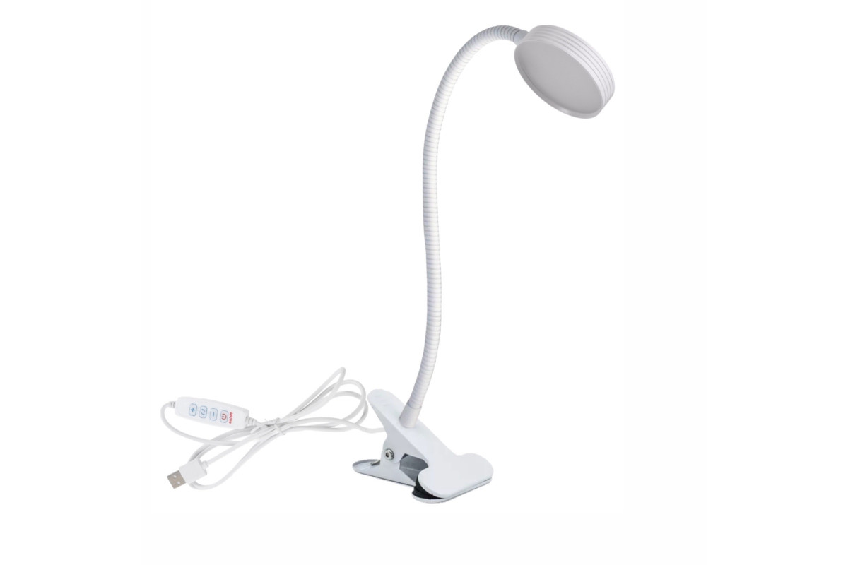 Кольцевая лампа Mobicent SLW-06bd 6 см белый