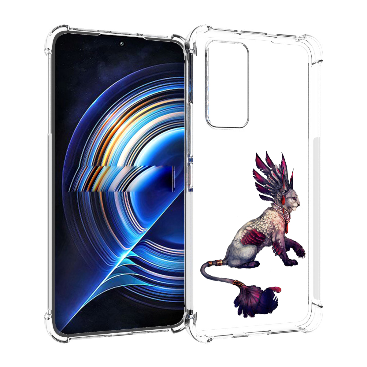 

Чехол MyPads волшебная-пума для Tecno Camon 19 Neo, Прозрачный, Tocco