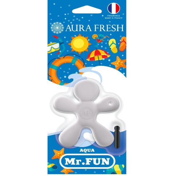

Ароматизатор в машину aura fresh 23176 вода, Голубой