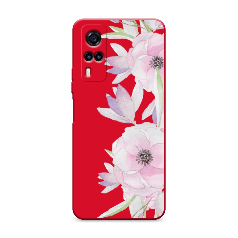 

Чехол Awog на Vivo Y31/Y53s 4G "Нежные анемоны"