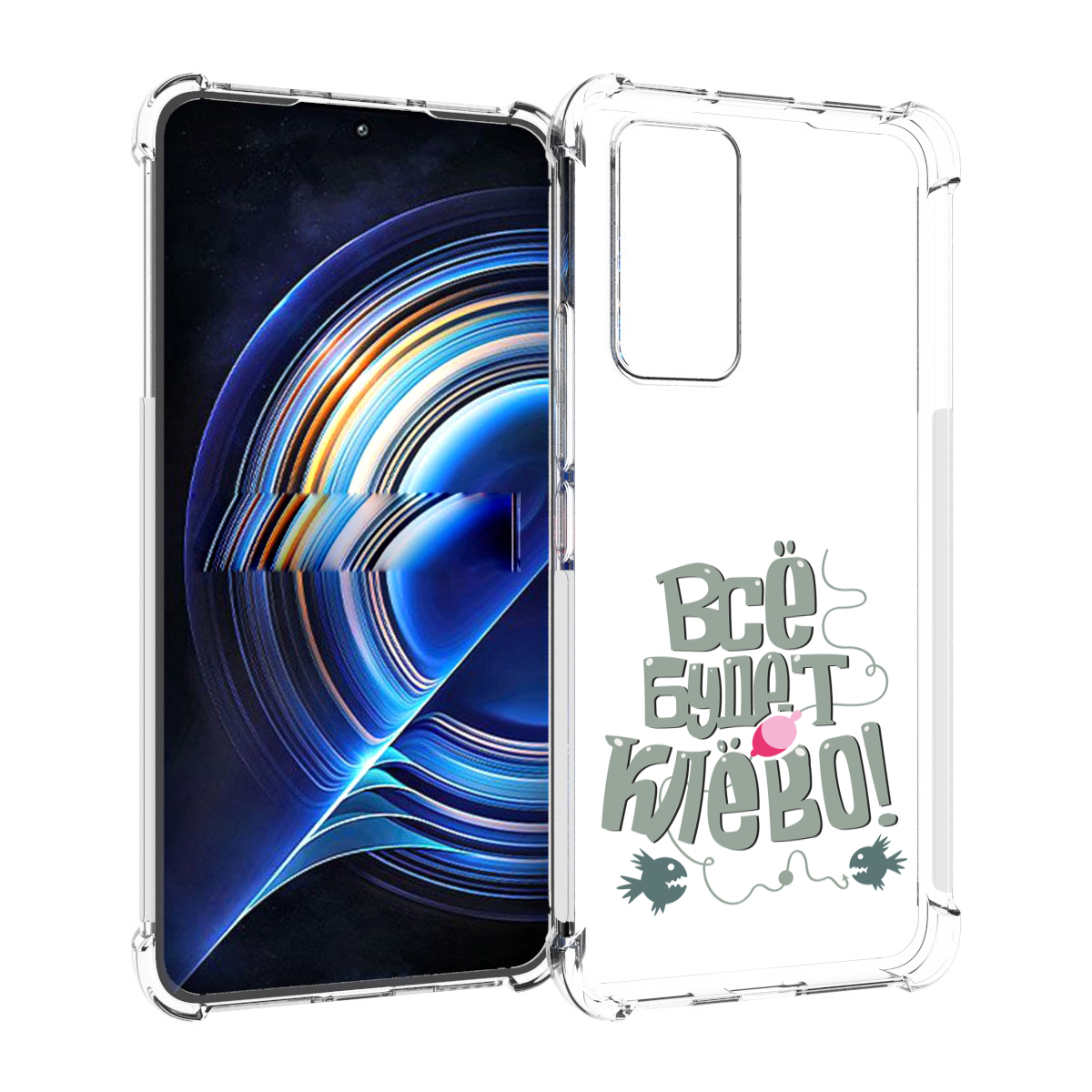 

Чехол MyPads все-будет-клево для Tecno Camon 19 Neo, Прозрачный, Tocco