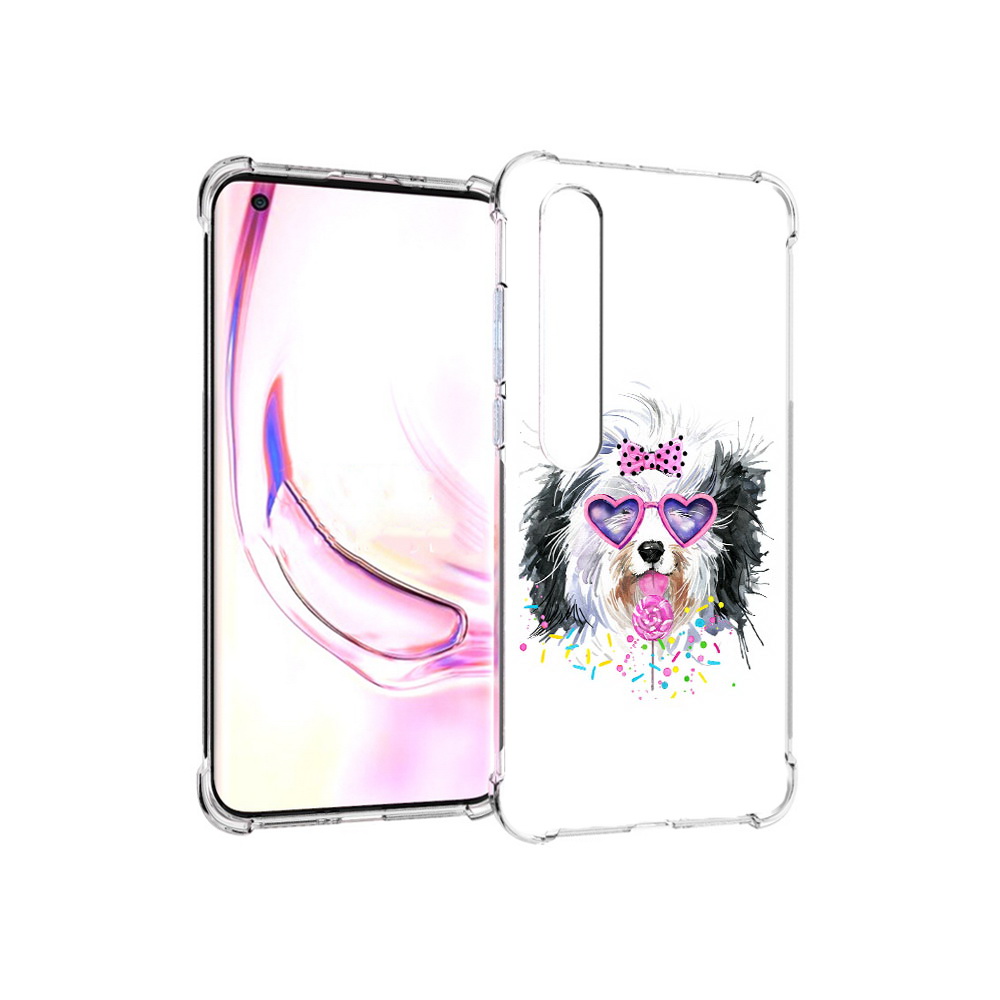 

Чехол MyPads Tocco для Xiaomi Mi 10 Pro пушистик (PT144585.295.559), Прозрачный, Tocco