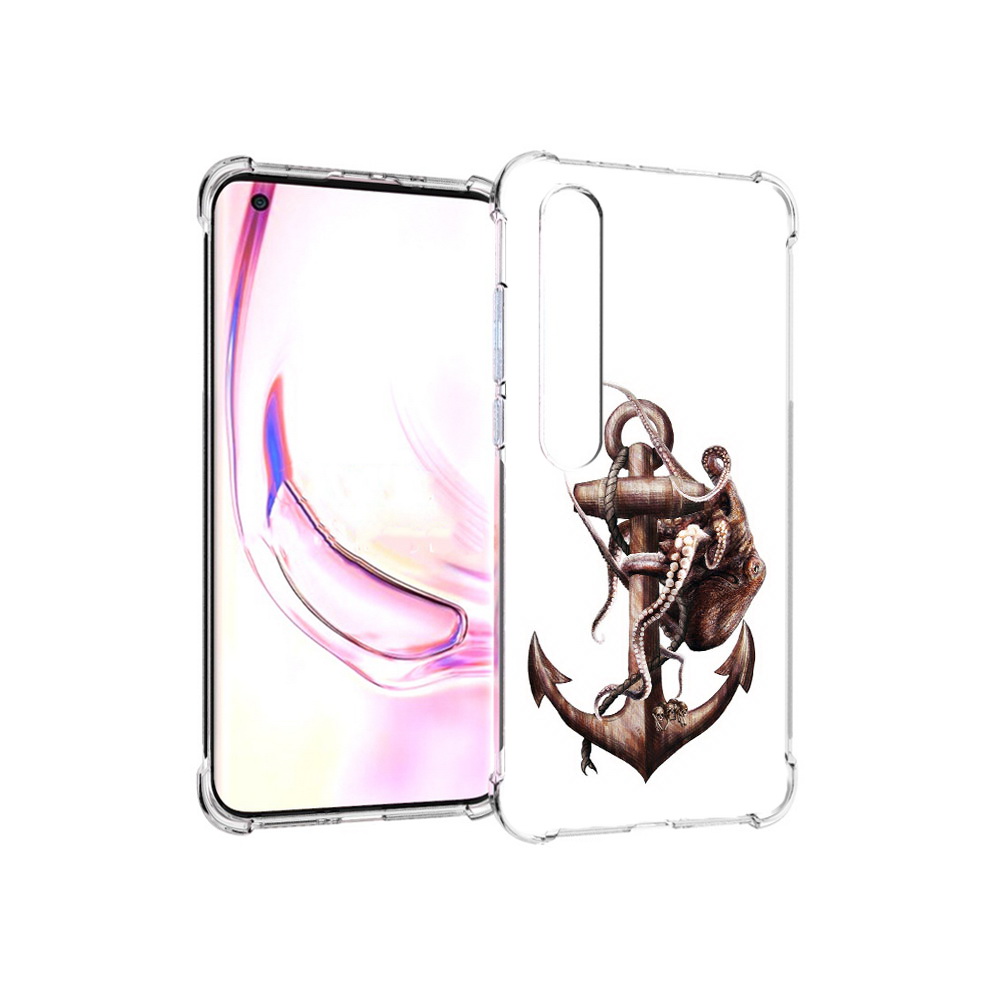

Чехол MyPads Tocco для Xiaomi Mi 10 Pro ржавый якорь (PT144585.295.579), Прозрачный, Tocco
