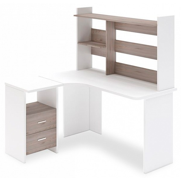 

Стол компьютерный Домино Lite СКЛ-Угл130+НКЛ-130, Домино Lite СКЛ-Угл130+НКЛ-130