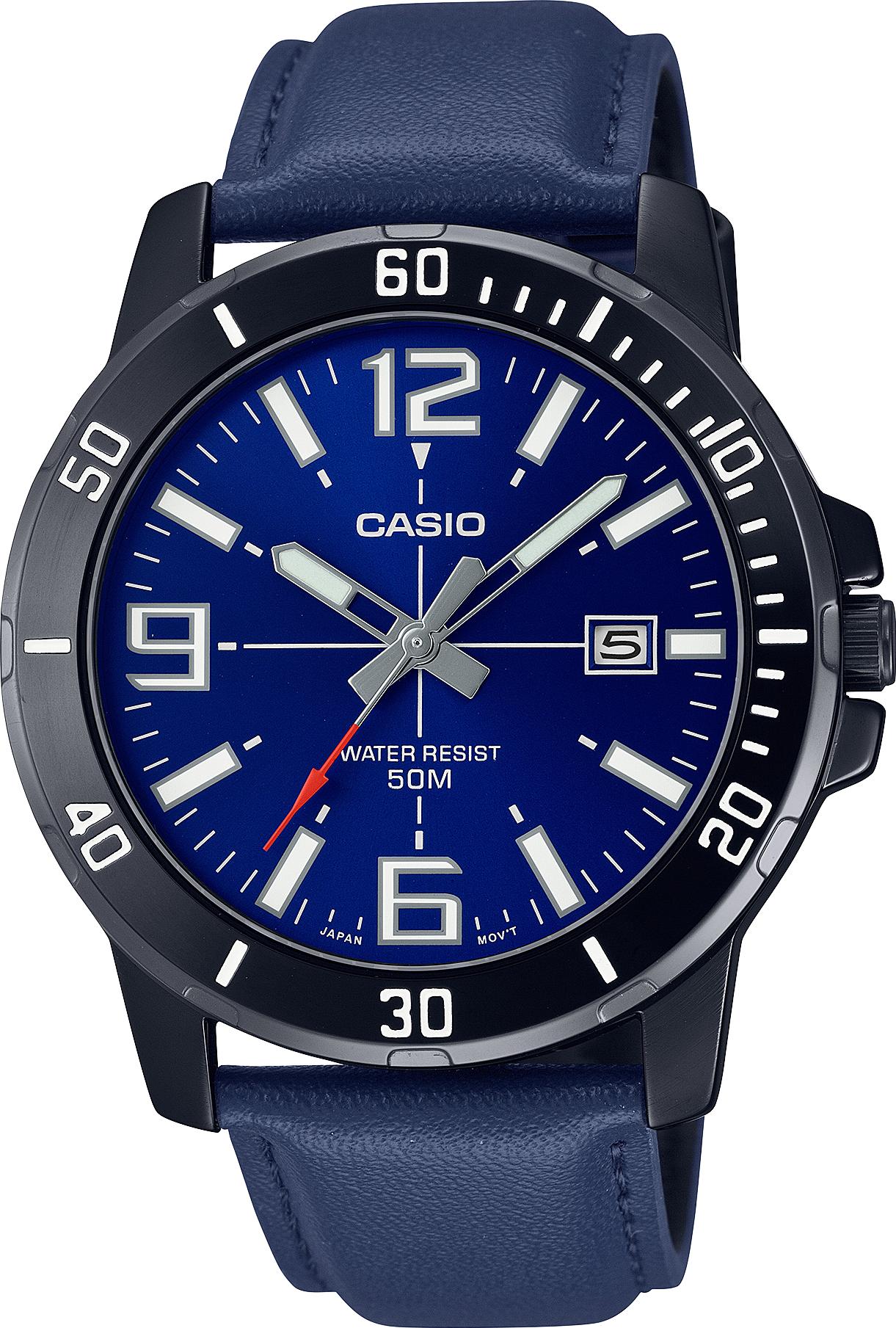 фото Наручные часы мужские casio mtp-vd01bl-2b