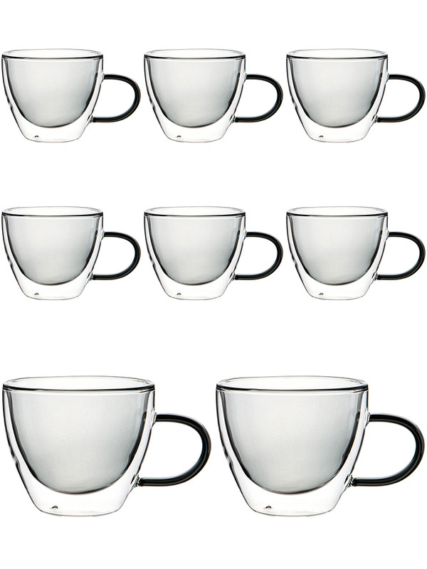 

Набор кружек 8 шт Agness Double-wall 250 мл 249-202